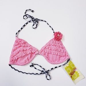 Hobie triangle swim  bikini top